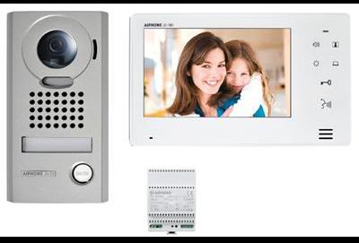 Kit vidéo platine saillie avec moniteur écran 7 t
