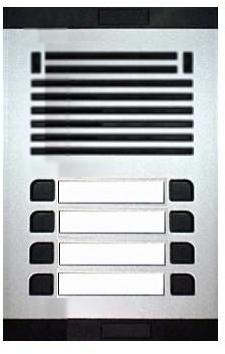 Interphone GSM collectif 8 logements