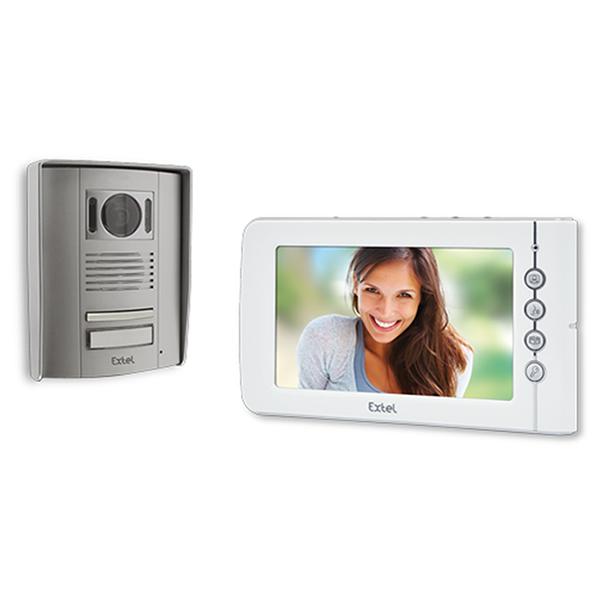 Interphone Vidéo couleur mains libres sur 2fils LE