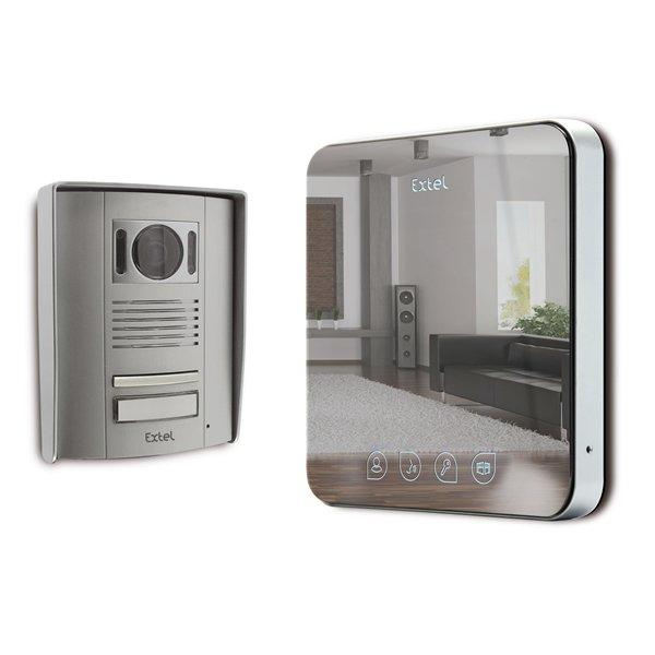 Interphone vidéo miroir EXTEL QUATTRO²