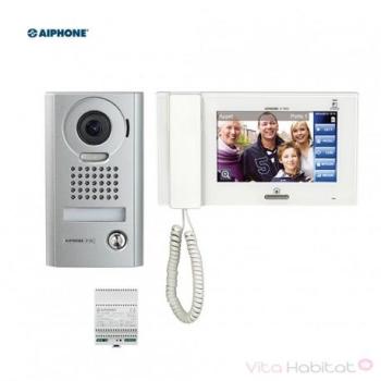Kit portier Vidéo AIPHONE JPS4AEDV - Ecran 7 - Platine Kit portier Vidéo AIPHONE