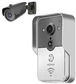 Portier vidéo IP avec caméra aditionnelle Portier vidéo IP avec caméra