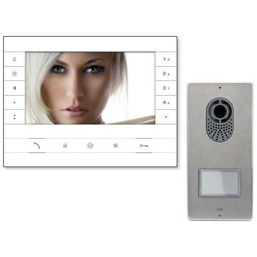 Kit interphone video CAME LUXO 7 avec convertisse