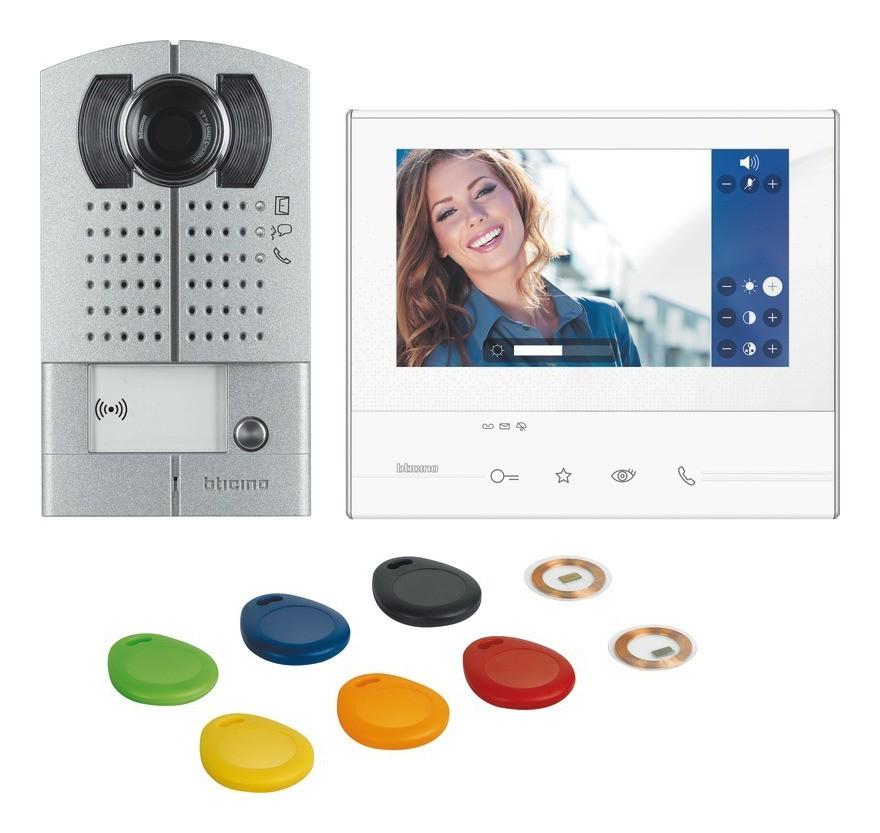 Bticino interphone vidéo couleur classe 300 M tact