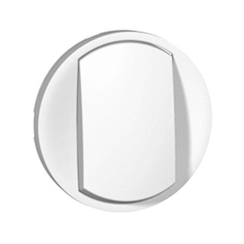 LEGRAND Enjoliveur Céliane blanc simple allumage -