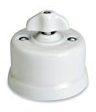 Garby interrupteur rotatif porcelaine blanche en a
