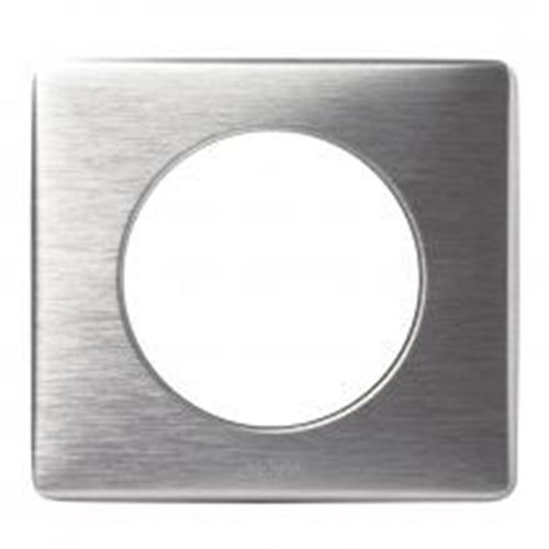 LEGRAND Plaque Céliane - Anodisé 1 poste Aluminium