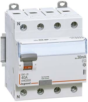 LEGRAND Interrupteur différentiel DX3 4P 40A Type
