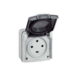 PRISE SAILLIE TRIPHASE 3P+T 20A PLEXO 55 LEGRAND 0