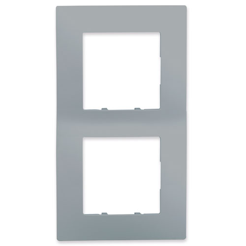 SIEMENS Delta Viva Plaque double - Silver - Siemen