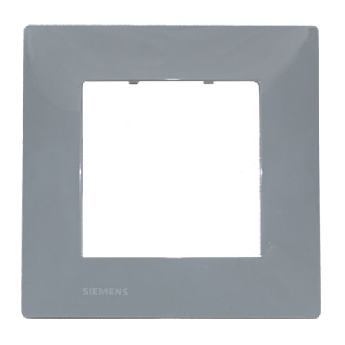 SIEMENS Delta Viva Plaque simple - Gris - Siemens