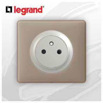 Prise 2P T Surface complete Legrand Celiane Grès Poudré Prise 2P T Surface complete