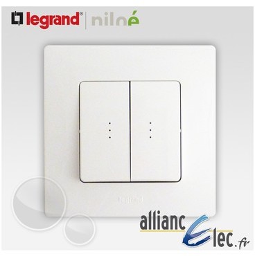 Commande Multifonctions Legrand Niloe Pur Blanc Do