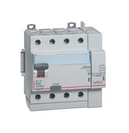 Inter diff DX³-ID - vis/auto - 4P - 400V~ - 63A -t