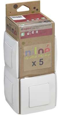 NILOE LOT 5 VA ET VIENT COMPLET ECLAT - LEGRAND NILOE LOT 5 VA ET VIENT COMPLET