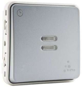 Interrupteur temporisé Plexo composable IP55 Legra