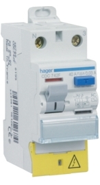 Inter. Diff. 2x25A 30mA type AC - HAGER