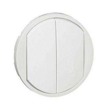Enjoliveur double Celiane Blanc - LEGRAND