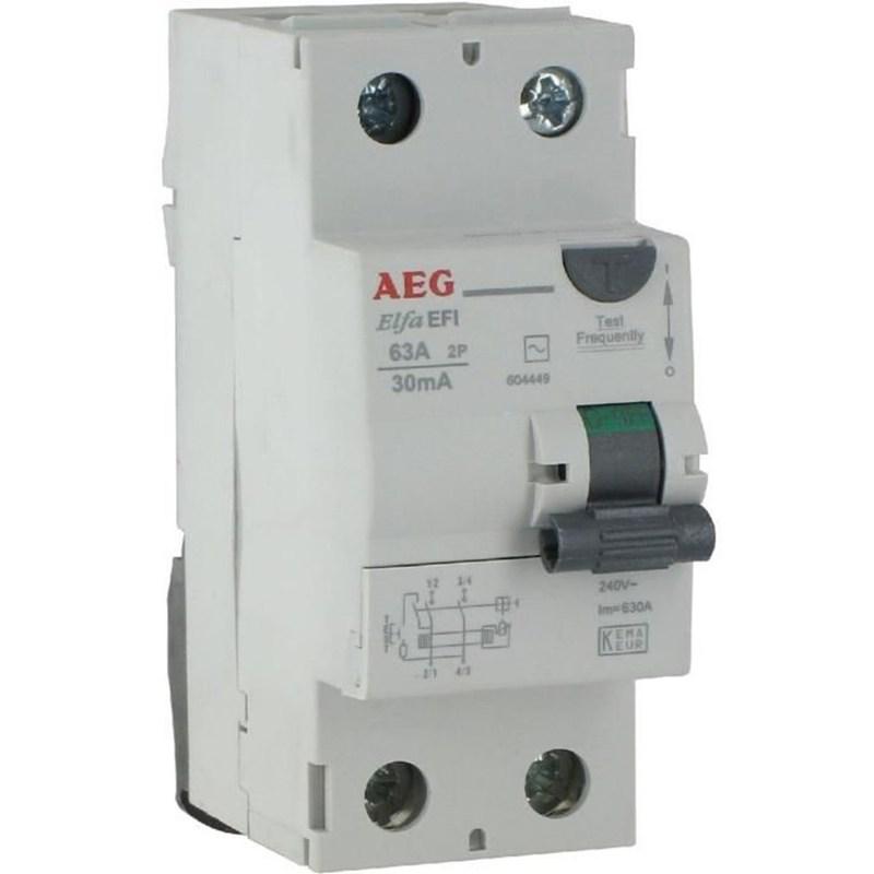 INTERRUPTEUR DIFFERENTIEL 30 MA 63 AMPERES TYPE AC