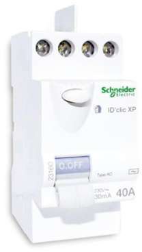 Interrupteur différentiel SCHNEIDER 40A 30mA TYPE