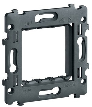 Systo 2M Support à vis (WS450) - HAGER