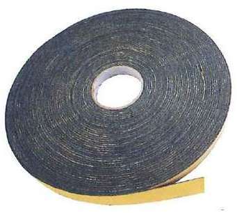 Joint adhésif néoprène 20X10 mm rouleau de 10 mètres Joint adhésif néoprène 20X10
