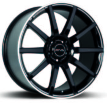 Jantes utilitaire RIVA BNZ Black compatibles Audi