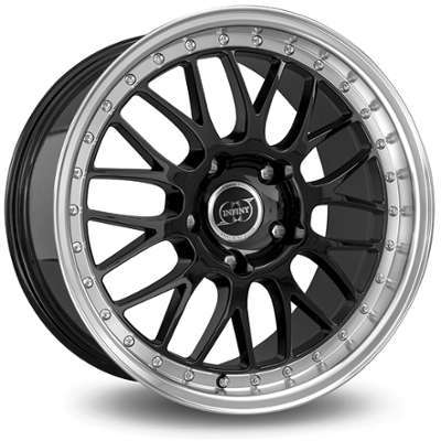 Jantes utilitaire Infiny R1 Light Black bord poli