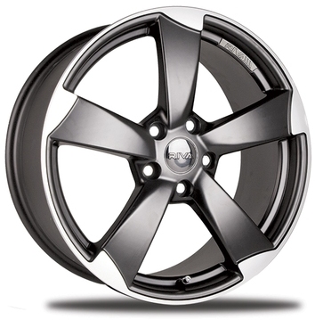 Jantes utilitaire RIVA RTT Gun Metal Bord poli com