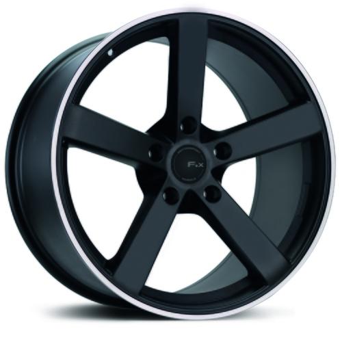 Jantes utilitaire FX MS003 Black compatibles Mazda