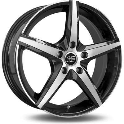 Jantes utilitaire Infiny Modena Black poli compati