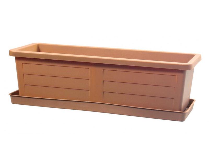 Jardinière MIAMI - Dim. 50 x 18.5 x 15.5 - contena
