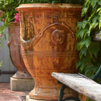 Vase dAnduze Vieilli flammé D.82xH.92cm - Poterie