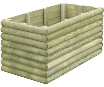 VidaXL Jardinière 106x56x48 cm Bois de pin imprégn