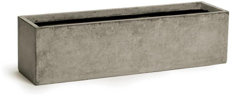 Jardinière rectangle GENEVE 60x17.2xH17.2 Taupe