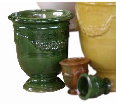 Vase dAnduze Mini couleur vert D.28xH.32 - Poteri