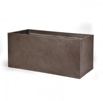 Bac rectangle GENEVE L.60x30xH.30 Taupe