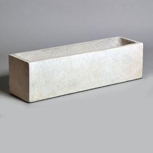 Jardinière rectangle GENEVE 50x17.2xH17.2 Sable