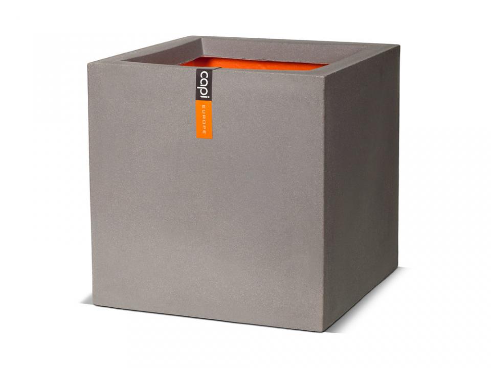 Pot de fleur carrée en polypropylène 40x40x40cm TUTCH Pot de fleur carrée en polypropylène