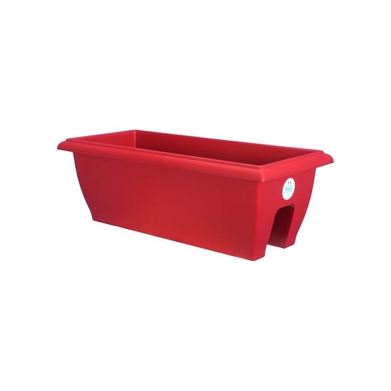 Jardinière RIVIERA BALCON EVOLUTION L54 H19 rouge