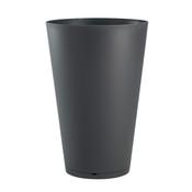 Pot de fleur rond en polypropylène diamètre 30 cm soucoupe Pot de fleur rond en polypropylène