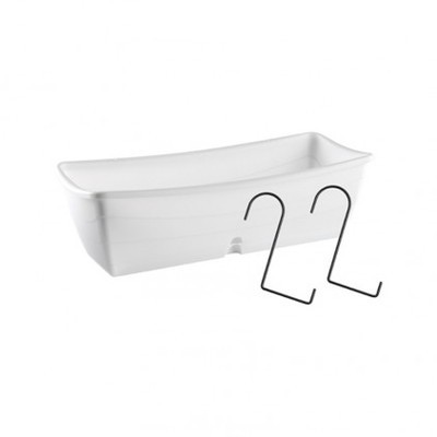 Jardinière rectangulaire avec réservoir