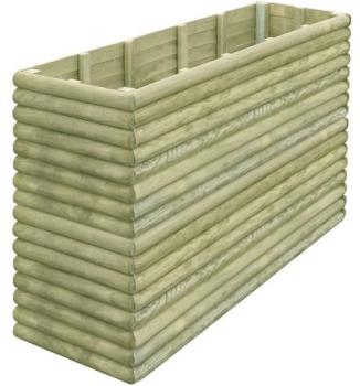 VidaXL Jardinière 206x56x96 cm Bois de pin imprégn