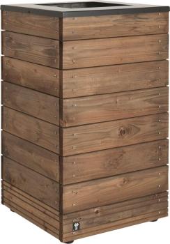 Bac a fleurs carre Selekt - L 45 x P 45 x H 76 cm