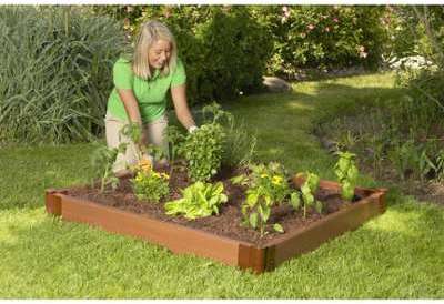 CARRE POTAGER EN COMPOSITE 121 X 121 - WINOX
