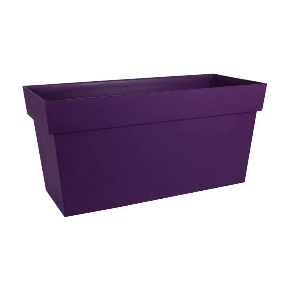 Jardinière Muret Toscane 79 x 36 x 38 8 cm - prune Jardinière Muret Toscane 79