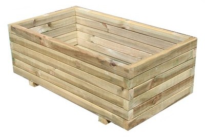 Jardinière rectangulaire Primo 90 - CÉMONJARDIN