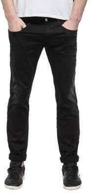 Jean slim Replay Hyperflex Anbass noir délavé