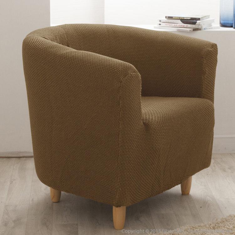 Housse de fauteuil cabriolet club unie bi-extensible Housse de fauteuil cabriolet