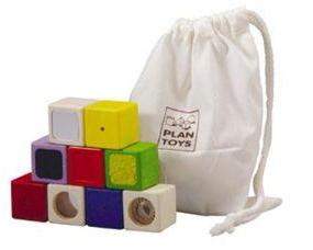 PLAN TOYS Blocs Sensoriels - Dès 1 an